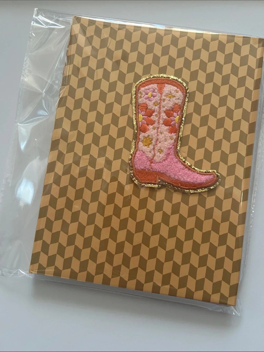 Notebook Cowgirl Boot Patch 80 Pages